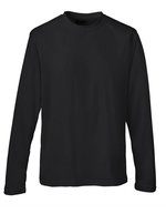 Just Cool Langarm T-Shirt mit UV-Schutz 40+ – Jet Black