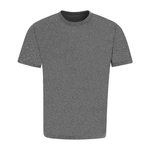 Just Cool Schnelltrocknendes Urban T-Shirt aus Polyester, Black Urban Marl XS, JC004 – Bild 3