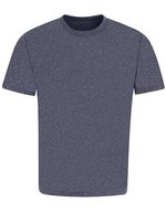Just Cool Schnelltrocknendes Urban T-Shirt aus Polyester, Black Urban Marl XS, JC004 – Navy Urban Marl