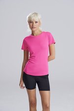 Just Cool Slim-Fit Sport T-Shirt Neon für Damen, Arctic White XS, JC005 – Bild 1