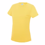 Just Cool Slim-Fit Sport T-Shirt Neon für Damen, Hyper Pink L, JC005 – Bild 3