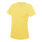 Just Cool Slim-Fit Sport T-Shirt Neon für Damen, Arctic White XS, JC005 – Bild 3