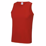 Just Cool Ärmelloses Sportshirt mit Neoteric™-Gewebe, Fire Red M, JC007 – Bild 3