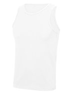 Ärmelloses Sportshirt avec Neoteric™-Gewebe – Arctic White