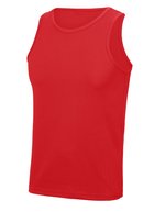 Just Cool Ärmelloses Sportshirt mit Neoteric™-Gewebe, French Navy L, JC007 – Rouge feu