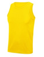 Just Cool Ärmelloses Sportshirt mit Neoteric™-Gewebe, French Navy L, JC007 – Soleil Jaune