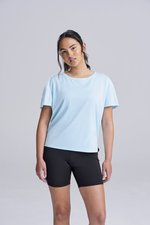 Just Cool T-Shirt mit offenem Rücken für Damen, Arctic White XS, JC013 – Bild 1
