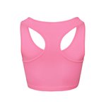 Just Cool Sport Crop Top mit Racerback-Schnitt, Arctic White XS, JC017 – Bild 4