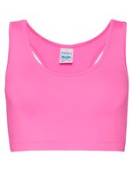 Women´s Cool Sports Crop Top – Electric Pink