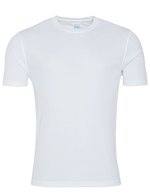 Just Cool Neoteric™ Sport T-Shirt mit Stretch – Arctic White