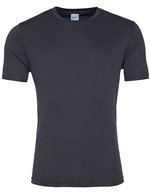 Just Cool Neoteric™ Sport T-Shirt mit Stretch – Charcoal (Solid)