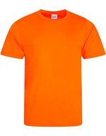 Just Cool Neoteric™ Sport T-Shirt mit Stretch, Electric Yellow 3XL, JC020 – Electric Orange