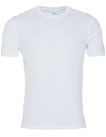 Just Cool Cool Smooth T-Shirt, Neoteric™-Material für Kinder – Arctic White