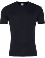 Just Cool Cool Smooth T-Shirt, Neoteric™-Material für Kinder – Jet Black
