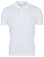 Just Cool Cool Smooth Polo mit Stretchmaterial – Arctic White