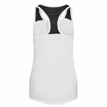 Just Cool Workout Vest mit Mesh-Racerback für Damen, Arctic White/Jet Black XS, JC027 – Bild 4