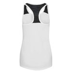 Just Cool Workout Vest mit Mesh-Racerback für Damen, Arctic White/Jet Black S, JC027 – Bild 4