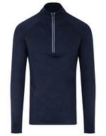 Just Cool Cool-Flex 1/2 Zip Langarmshirt Slim Fit – French Navy