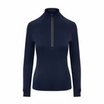 Just Cool Cool-Flex 1/2 Zip Top Slim Fit, French Navy L, JC035 – Bild 3