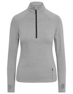 Just Cool Cool-Flex 1/2 Zip Top Slim Fit – Silver Grey