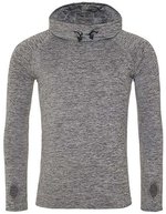 Men´s Cool Cowl Neck Top – Grey Melange