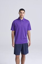 Just Cool Cooles Kurzarm-Poloshirt mit Knopfleiste, Charcoal (Solid) XL, JC040 – Bild 1