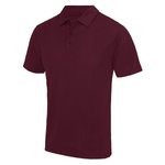 Just Cool Cooles Kurzarm-Poloshirt mit Knopfleiste, Charcoal (Solid) XL, JC040 – Bild 3