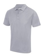 Just Cool Cooles Kurzarm-Poloshirt mit Knopfleiste, Charcoal (Solid) XL, JC040 – Chine Gris (Uni)