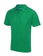 Just Cool Cooles Kurzarm-Poloshirt mit Knopfleiste, Charcoal (Solid) XL, JC040 – Vert kelly