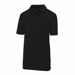 Just Cool Short Sleeve Polo Shirt with Moisture Wicking, Arctic White 3/4 (XS), JC040J – image 3