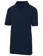 Just Cool Kurzarm-Poloshirt mit Feuchtigkeitsregulierung, Purple 7/8 (M), JC040J – Blu navy francese