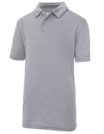 Just Cool Kurzarm-Poloshirt mit Feuchtigkeitsregulierung, Purple 7/8 (M), JC040J – Melange Grigio (Unito)