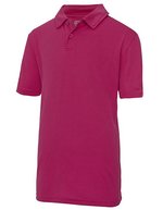 Just Cool Kurzarm-Poloshirt mit Feuchtigkeitsregulierung, Purple 7/8 (M), JC040J – Rosa acceso