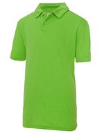 Just Cool Kurzarm-Poloshirt mit Feuchtigkeitsregulierung, Purple 7/8 (M), JC040J – Verde lime