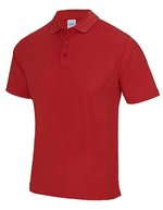 Just Cool SuperCool Performance Polo mit Feuchtigkeitsregulierung, French Navy S, JC041 – Rosso fuoco