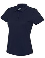 Just Cool Cooles Poloshirt mit Neoteric-Gewebe, Arctic White M, JC045 – Blu navy francese