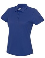 Just Cool Cooles Poloshirt mit Neoteric-Gewebe, Arctic White M, JC045 – Blu reale