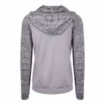 Just Cool Slim Fit Zoodie mit Kontrastärmeln, Black/Black Slate Melange S, JC057 – Bild 4