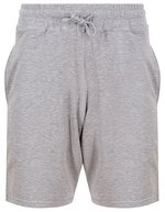 Just Cool Jog Shorts mit 4-Wege-Stretch für Herren, Jet Black S, JC072 – Sports Grey