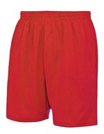 Just Cool Leichte Neoteric™ Sport-Shorts mit Tasche – Fire Red