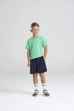 Just Cool Sport Shorts mit Schlüsseltasche für Kinder, Fire Red 3/4 (XS), JC080J – Bild 1