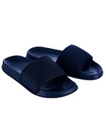 Bequeme Slip-On-Schuhe mit Riemen – Navy