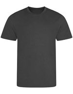 Just Cool Recycled Cool T-Shirt aus Polyester, Arctic White S, JC201 – Antracite (Unito)