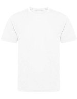 Just Cool Recycled Cool T-Shirt für Kinder, Arctic White 3/4 (XS), JC201K – Bild 2