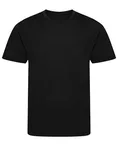 Just Cool Recycled Cool T-Shirt für Kinder, Royal Blue 12/13 (XL), JC201K – Jet Black