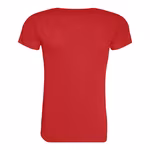 Just Cool T-Shirt Riciclato con Girocollo, Fire Red M, JC205 – immagine 4