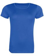 Just Cool Recyceltes T-Shirt mit Rundhalsausschnitt, Royal Blue L, JC205 – Royal Blue