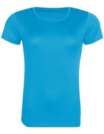 Just Cool Recyceltes T-Shirt mit Rundhalsausschnitt, Royal Blue L, JC205 – Sapphire Blue