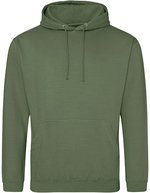 Herren Hoodie College – Earthy Vert