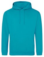 Herren Hoodie College – Lagoon Bleu
